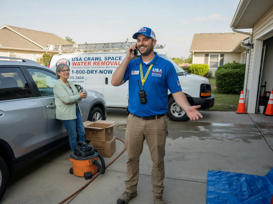 Crawl Space Water Removal Vilonia, AR FAQs